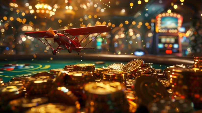 Mesin slot warna-warni dengan tema futuristik di platform toto18